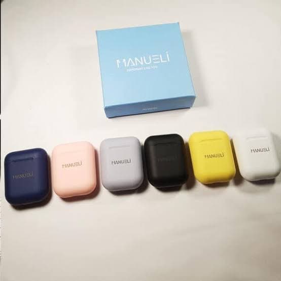 هدفون بلوتوثی مانوئلی مدل Airpods12+ Gl یاسی کد 90921-0900T کدm21776 — تصویر ۲