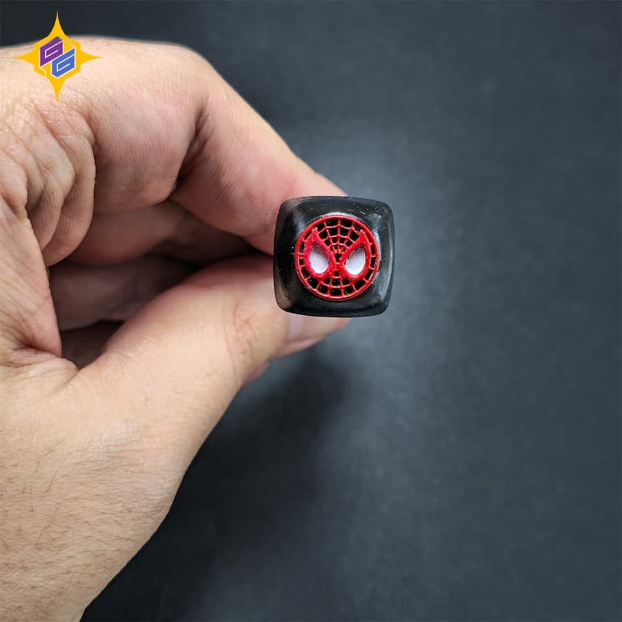 کیکپ کیبورد مکانیکال لوگو اسپایدر من از سری مارول | Spider-Man logo keycap — تصویر ۳