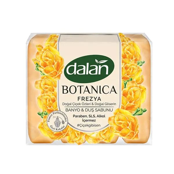 صابون دالان با عصاره گل فریزیا بسته 4 عددی 600 گرم