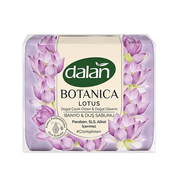 صابون دالان با عصاره گل نیلوفر آبی بسته 4 عددی 600 گرم