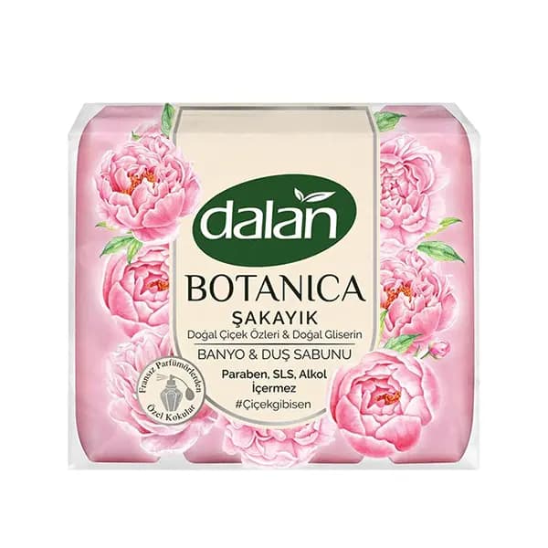 صابون دالان با عصاره گل شقایق بسته 4 عددی 600 گرم