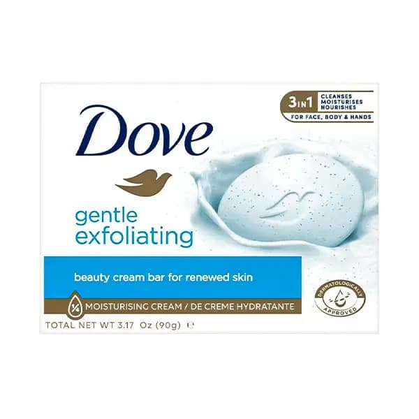 صابون لایه بردار داو مدل Gentle Exfoliating وزن 90 گرم