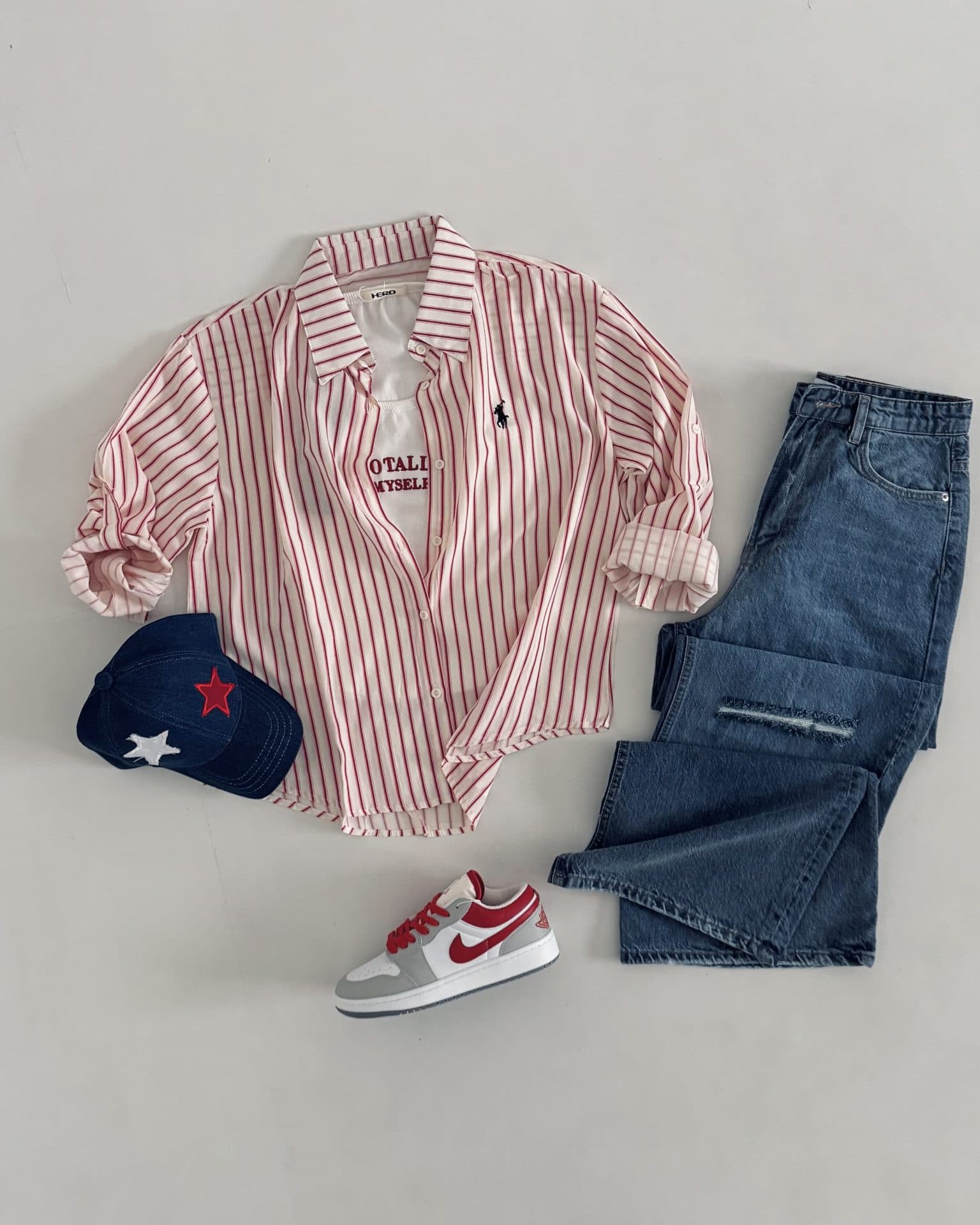 شومیز راه راهPOLO💕
