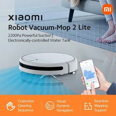 جارو برقی رباتیک شیائومی Mi Robot Vacuum-mop 2 Lite