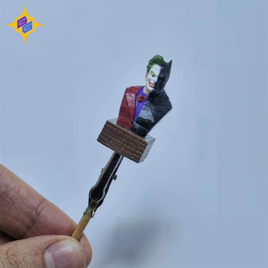 کیکپ کیبورد مکانیکال طرح جوکر و بتمن ایستاده از سری گاتهام | Joker and Batman standing key cap — تصویر ۴