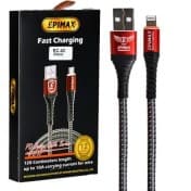 کابل تبدیل USB به لایتنینگ اپی مکس مدل EC-09 طول 1.2متر کدm21589