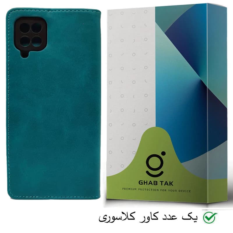 کیف کلاسوری قاب تک مدل Guard-03 مناسب برای گوشی موبایل سامسونگ Galaxy A12 کد M21507 — تصویر ۳