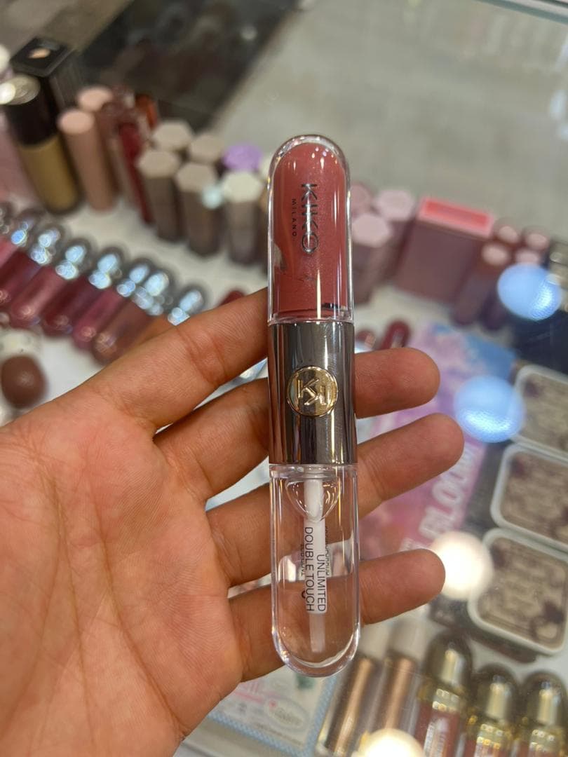 رژلب و لیپ گلاس دوطرفه کیکو مدل Unlimited Double Touch — تصویر ۱۰