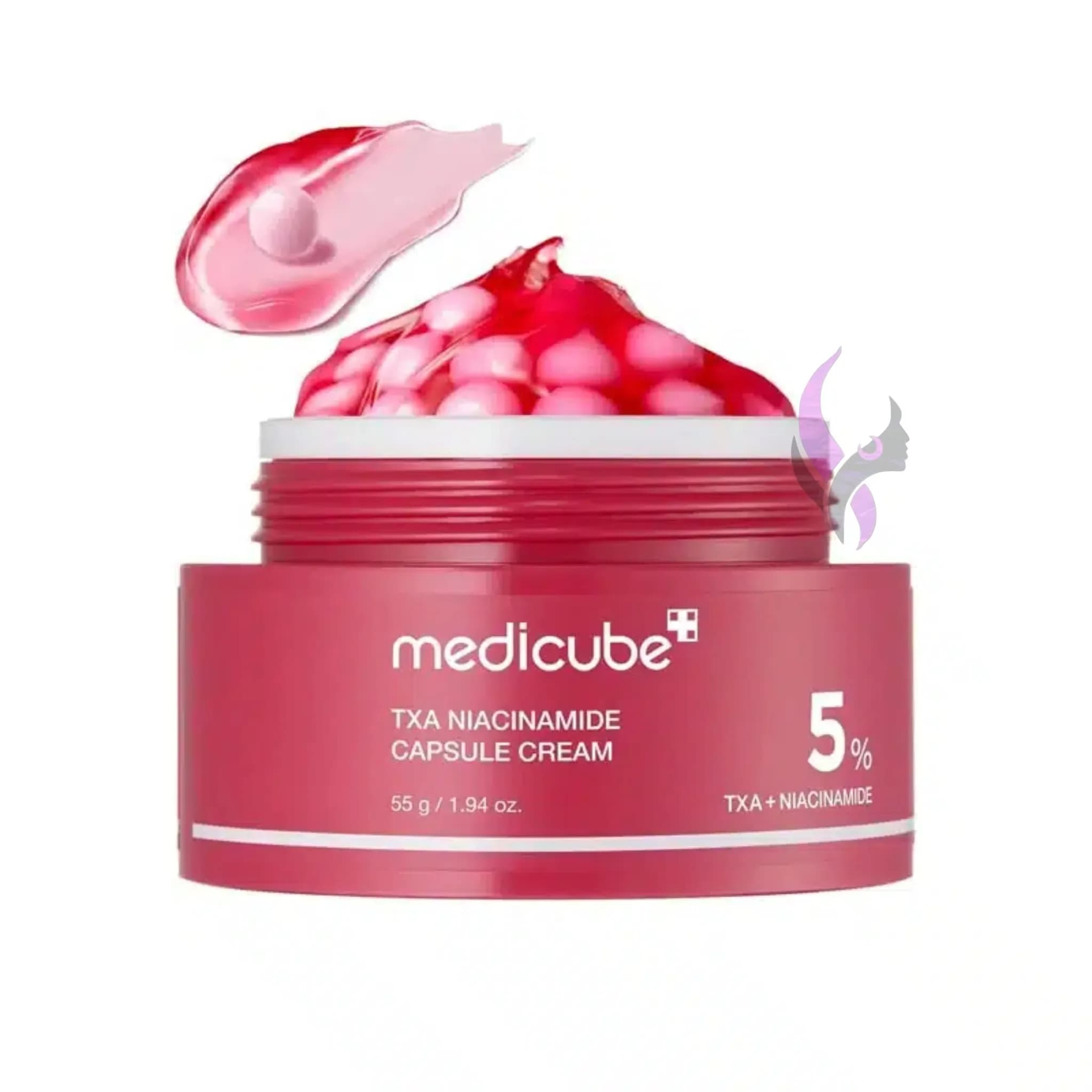 کرم کپسولی روشن کننده و ضد لک ترانگزامیک اسید و نیاسینامید 5% مدی کیوب Medicube(55 گرم)