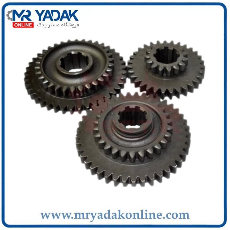 دنده گیربکس تراکتور رومانی 3 رقم هندی