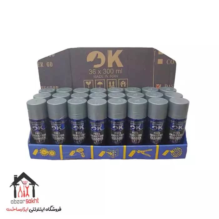 اسپری انژکتور شوی خودرو اوکی مدل LB 1000 حجم 450 میلی لیتر — تصویر ۲