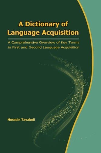A Dictionary of Language Acquisition — تصویر ۳