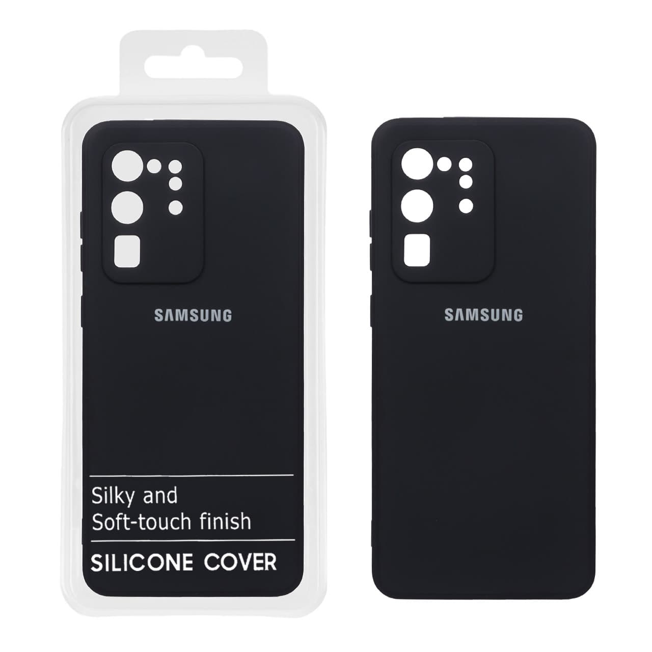 قاب سیلیکونی HighCopy مدل Samsung S20 Ultra – مشکی اس 20 اولترا