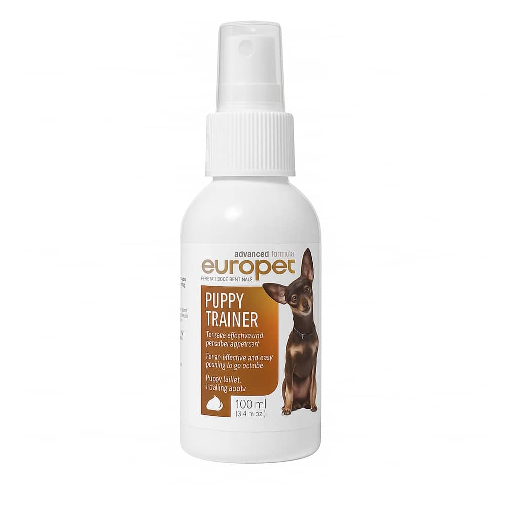 اسپری آموزش دستشویی تولهسگ EuroPet Puppy Trainer حجم 100 میل