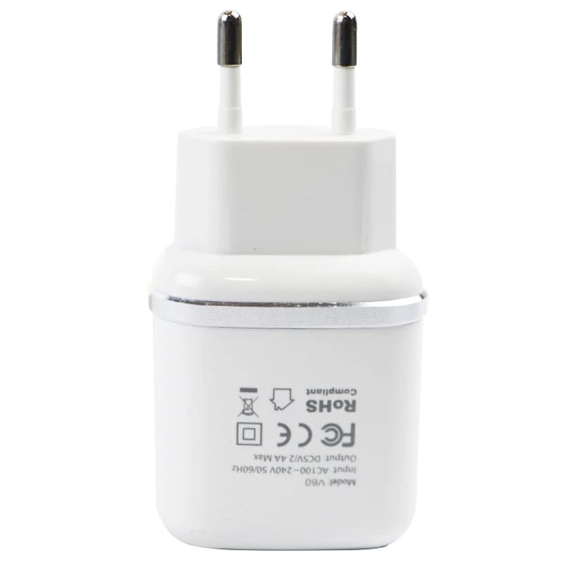 شارژر دیواری ترانیو مدل V60 به همراه کابل تبدیل usb-c کد m21311 — تصویر ۳