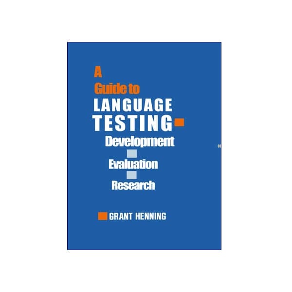 A Guide to Language Testing Development Evaluation Research