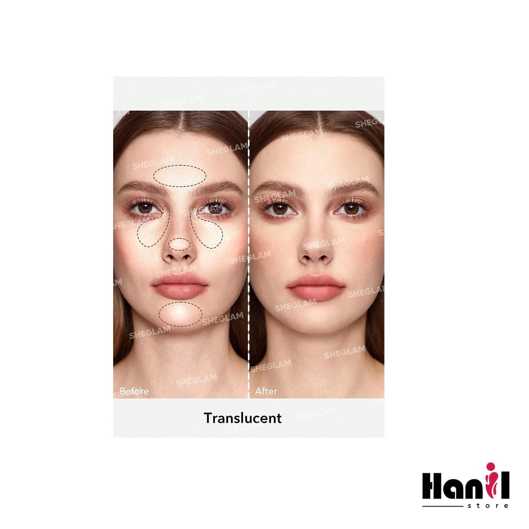 پودر فیکس شیگلم مات Sheglam Translucent — تصویر ۳