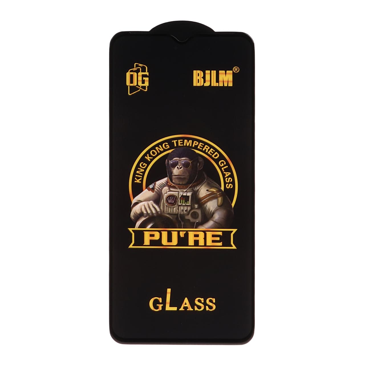 محافظ صفحه نمایش شیشه ای درجه یک Full Cover AntiStatic OG ESD – Pure King Kong مدل Xiaomi Poco M4 / Poco M5 / Redmi A1 Plus / Redmi A2 Plus / Redmi A1 / Redmi A2 / Realme C30 / C30S / C35 / C50