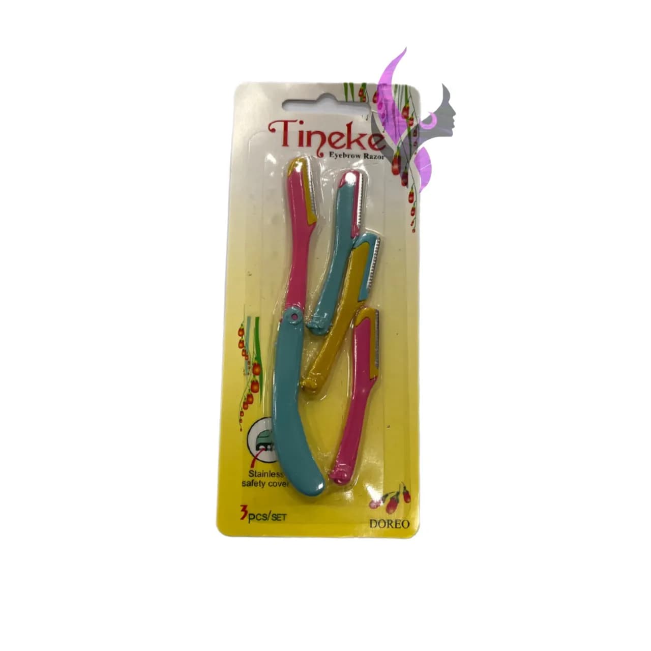 تیغ اصلاح ابرو 4 عددی Tineke