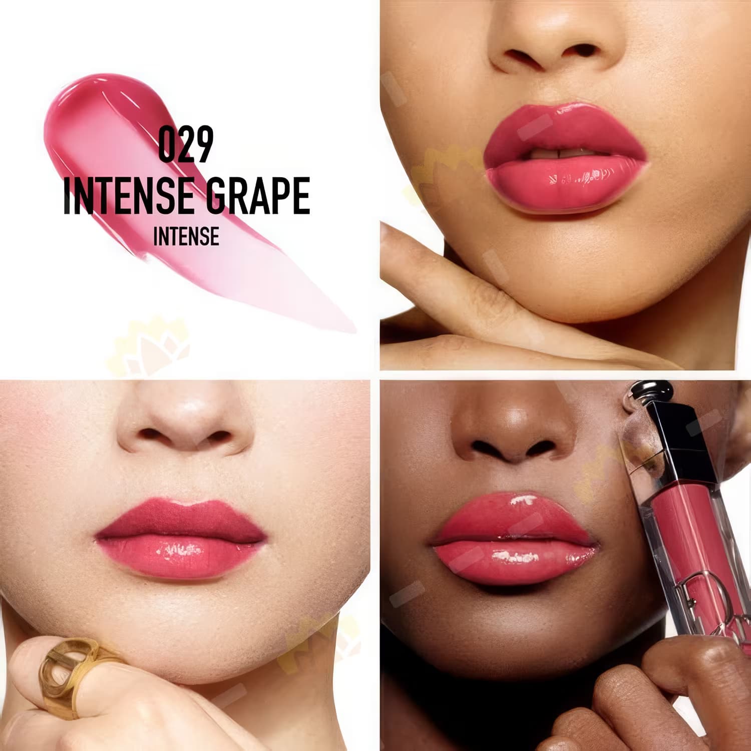 لیپ گلاس و حجم دهنده دیور رنگ intense grape029 — تصویر ۷