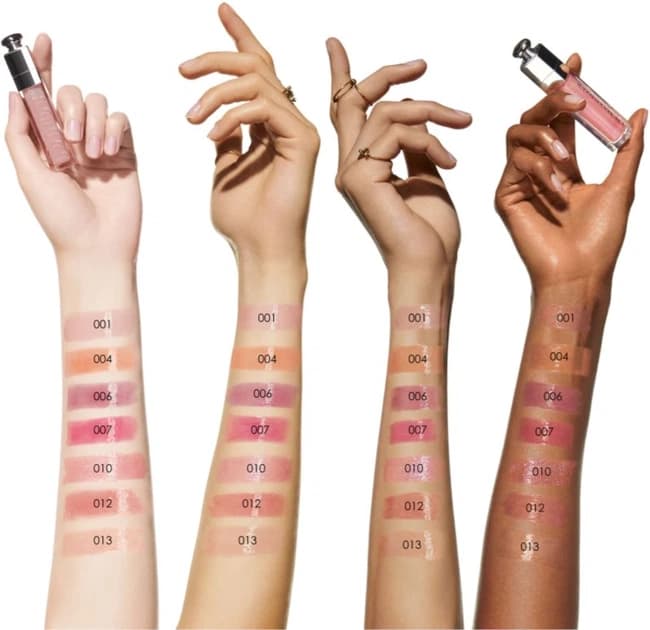 لیپ گلاس و حجم دهنده دیور رنگ dior 8 intense 028 — تصویر ۸