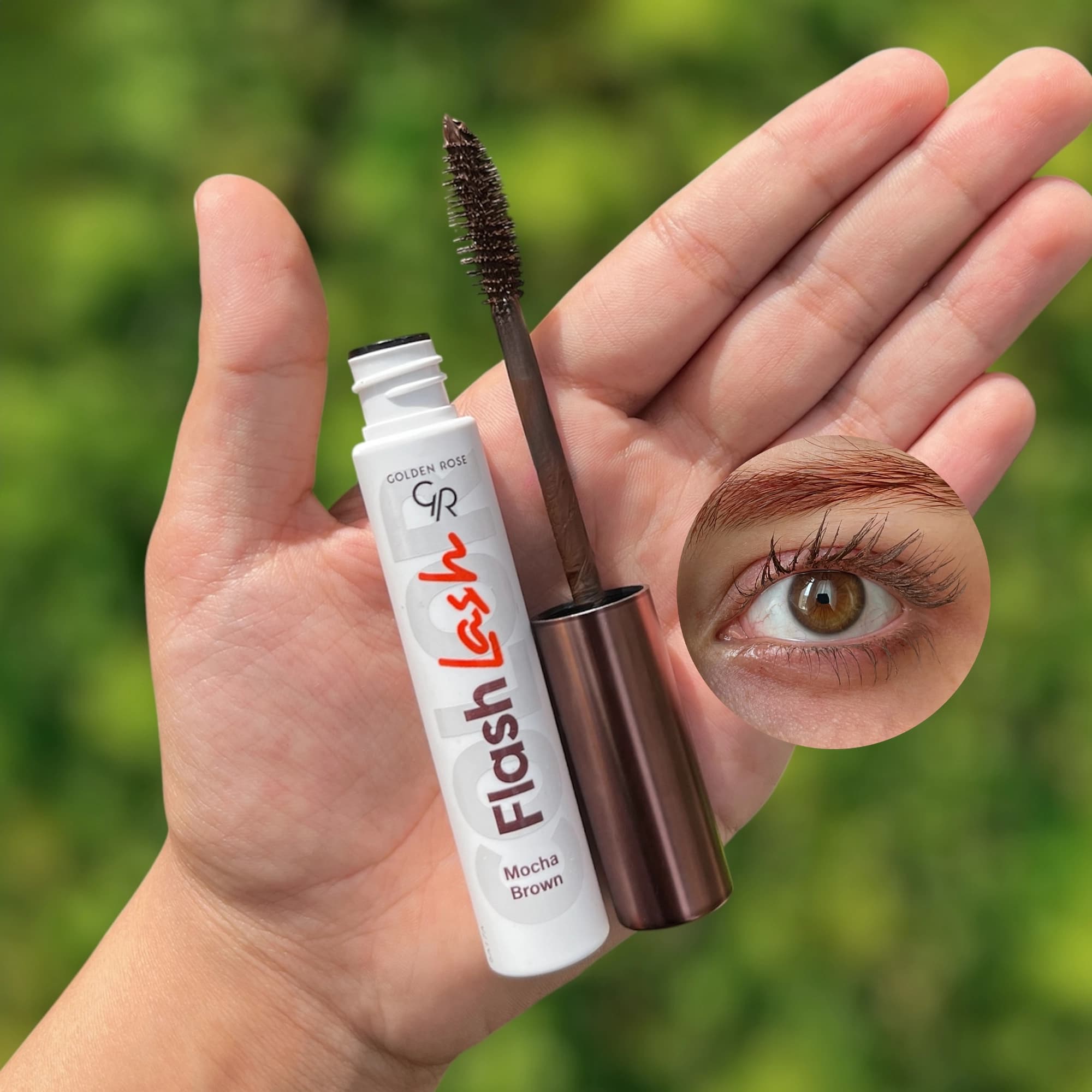 ریمل قهوه ای گلدن رز مدل Flash Lash — تصویر ۲