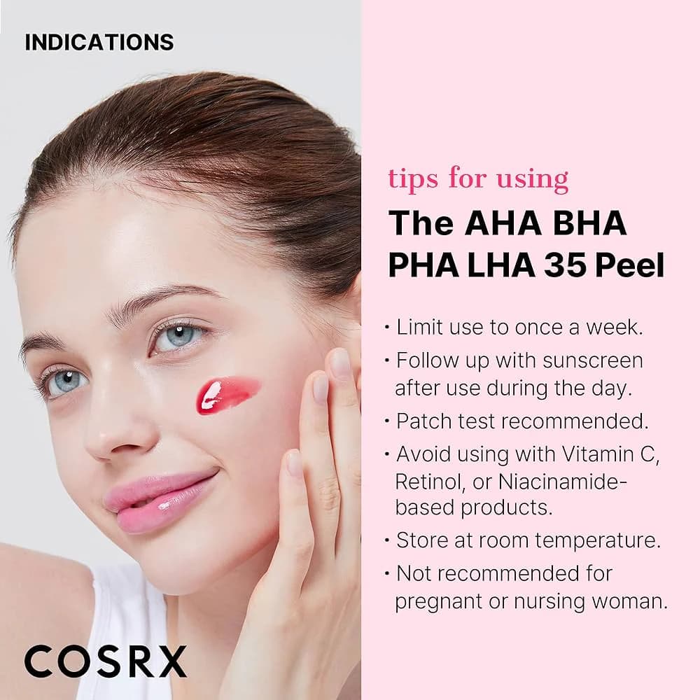 سرم لایه بردار کوزارکس AHA BHA PHA LHA35 حجم 30 — تصویر ۳
