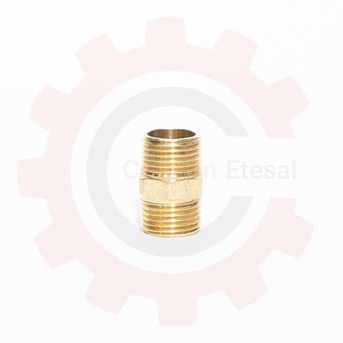 مغزی 3/8 به 3/8 برنجی | مغزی 3/8 دو سر یکسان برنجی