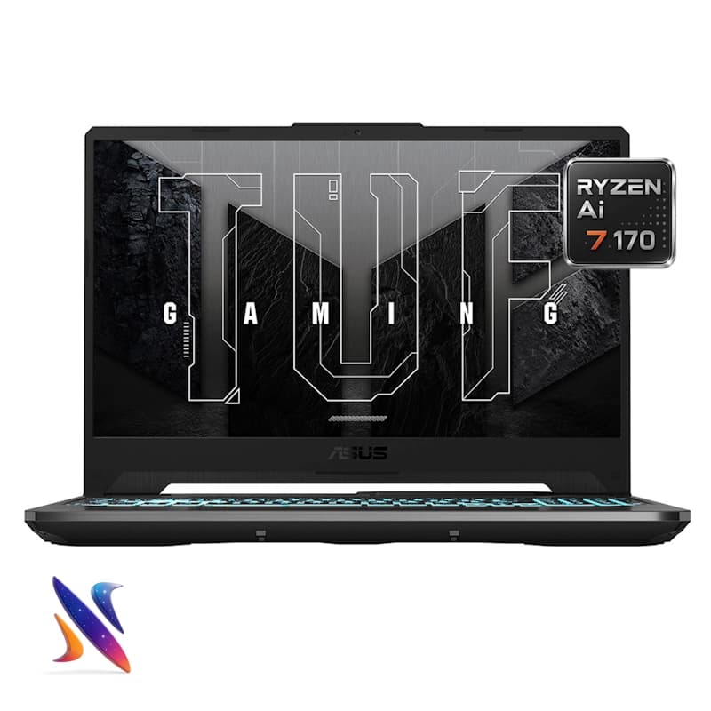 لپ تاپ 15.6 اینچی گیمینگ ایسوس Asus TUF Gaming FA506NCQ Ryzen 7-170 32GB 512GB 4G-RTX3050 Nvidia Graphics