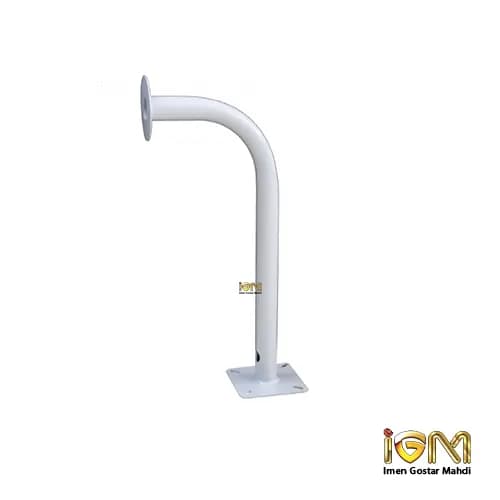 پایه براکت خم دوربین مداربسته بدون باکس سایز 90 سانت