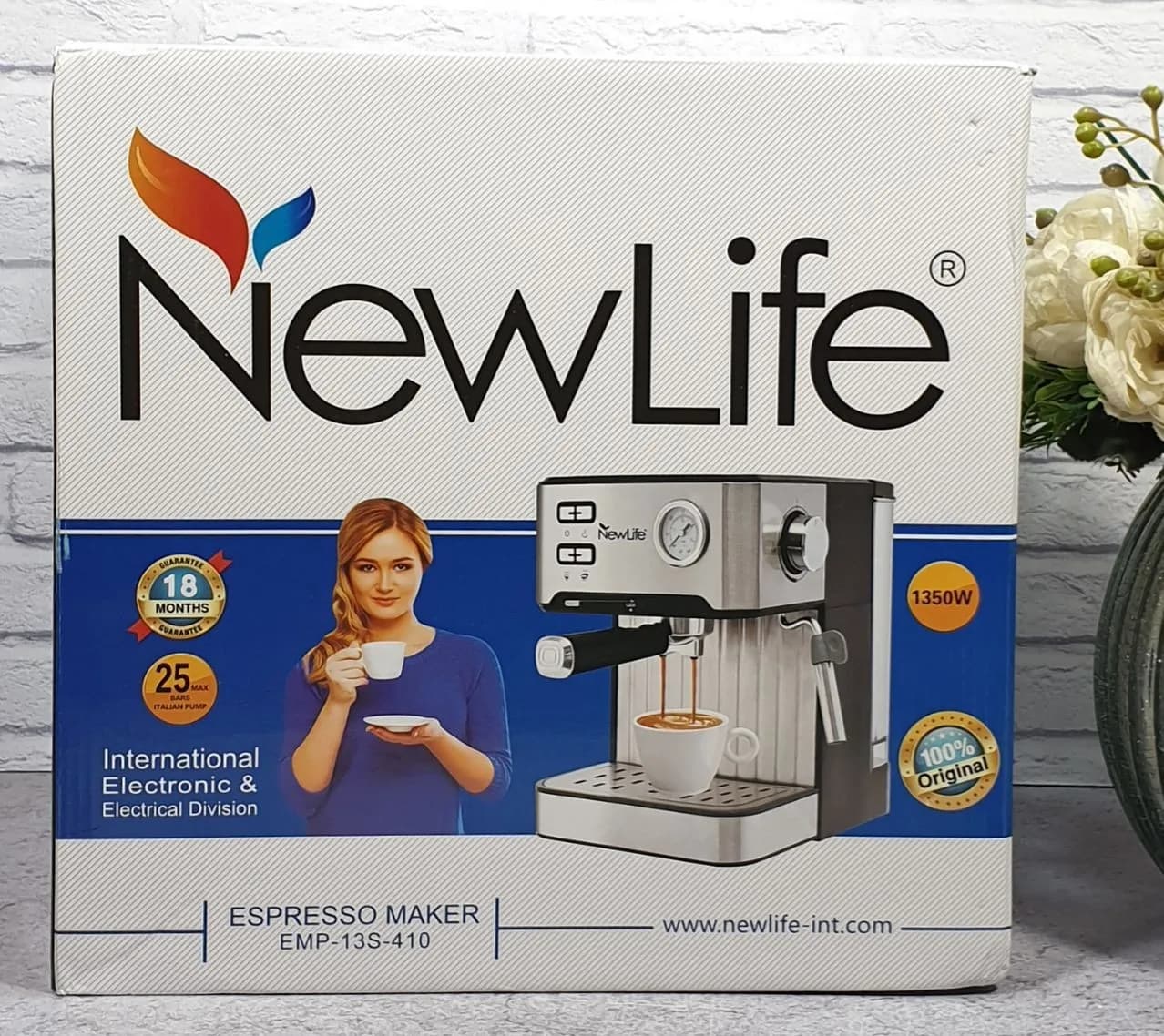 اسپرسو ساز NewLife مدل: EMP-13S-410 — تصویر ۴