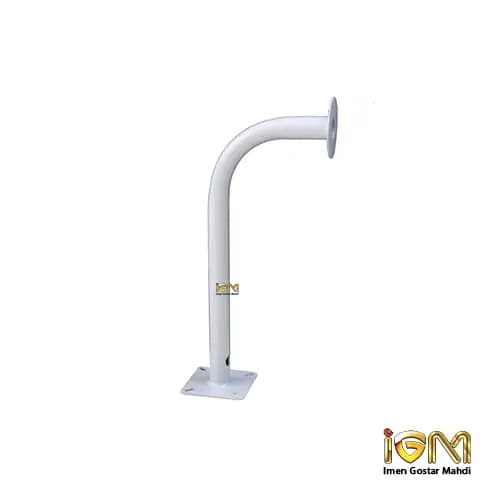 پایه براکت خم دوربین مداربسته بدون باکس سایز 70 سانت