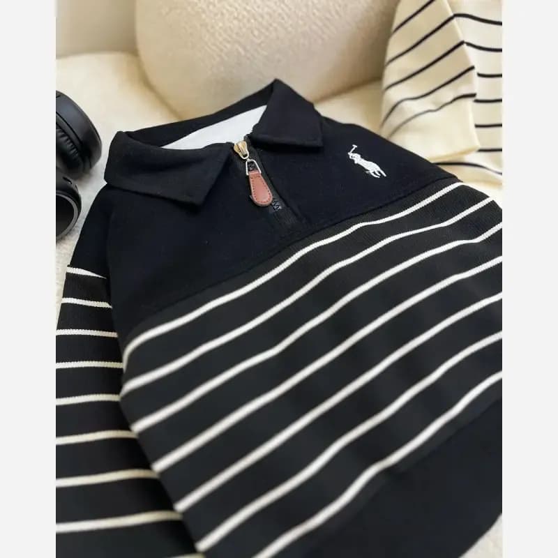 ست پولوشرت و شلوار جین بچگانه برند 415polo مناسب 1.5 تا 6 سال — تصویر ۳