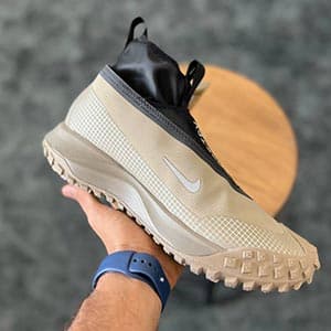 نایک ای سی جی مانتین فلی گورتکس خاکی بلک Nike ACG Mountain Fly Gore-Tex Khaki Black — تصویر ۲