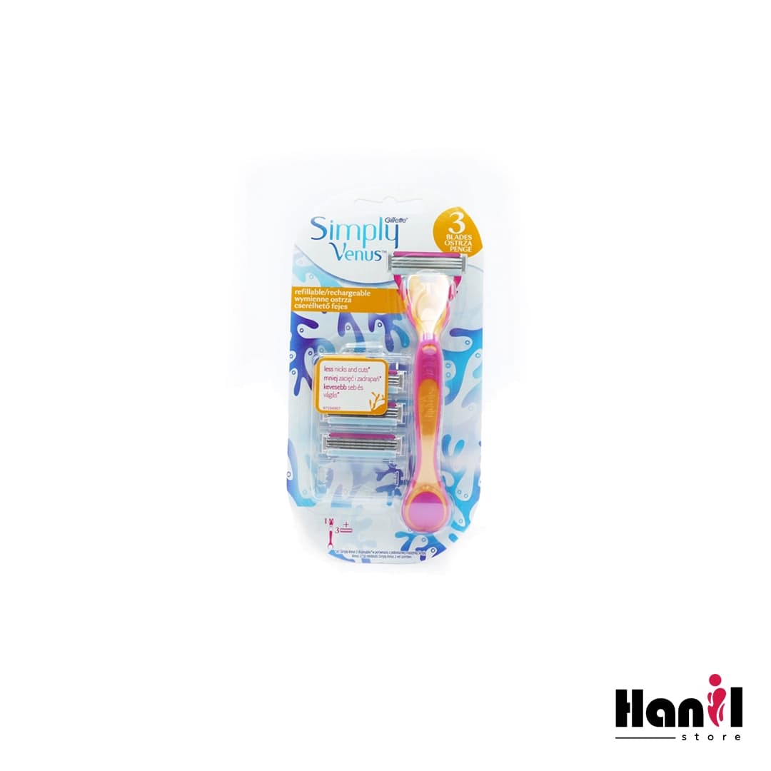 ژیلت ونوس Gillette Venus 3 Dragonfruit — تصویر ۲