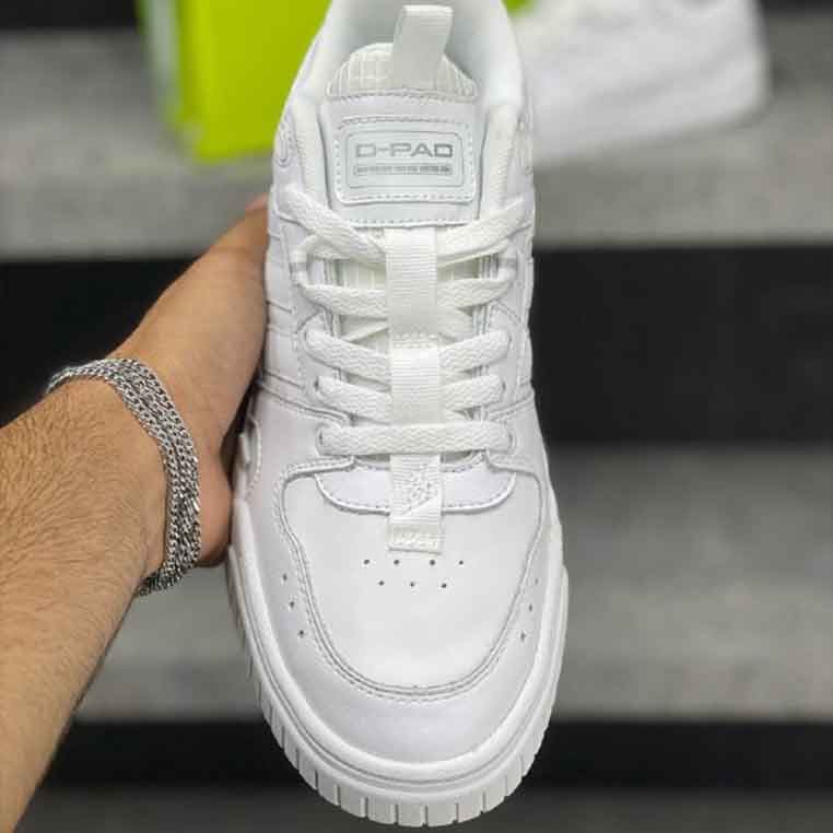 آدیداس نیو دی پد تریپل وایت Adidas Neo D-Pad Triple White — تصویر ۳