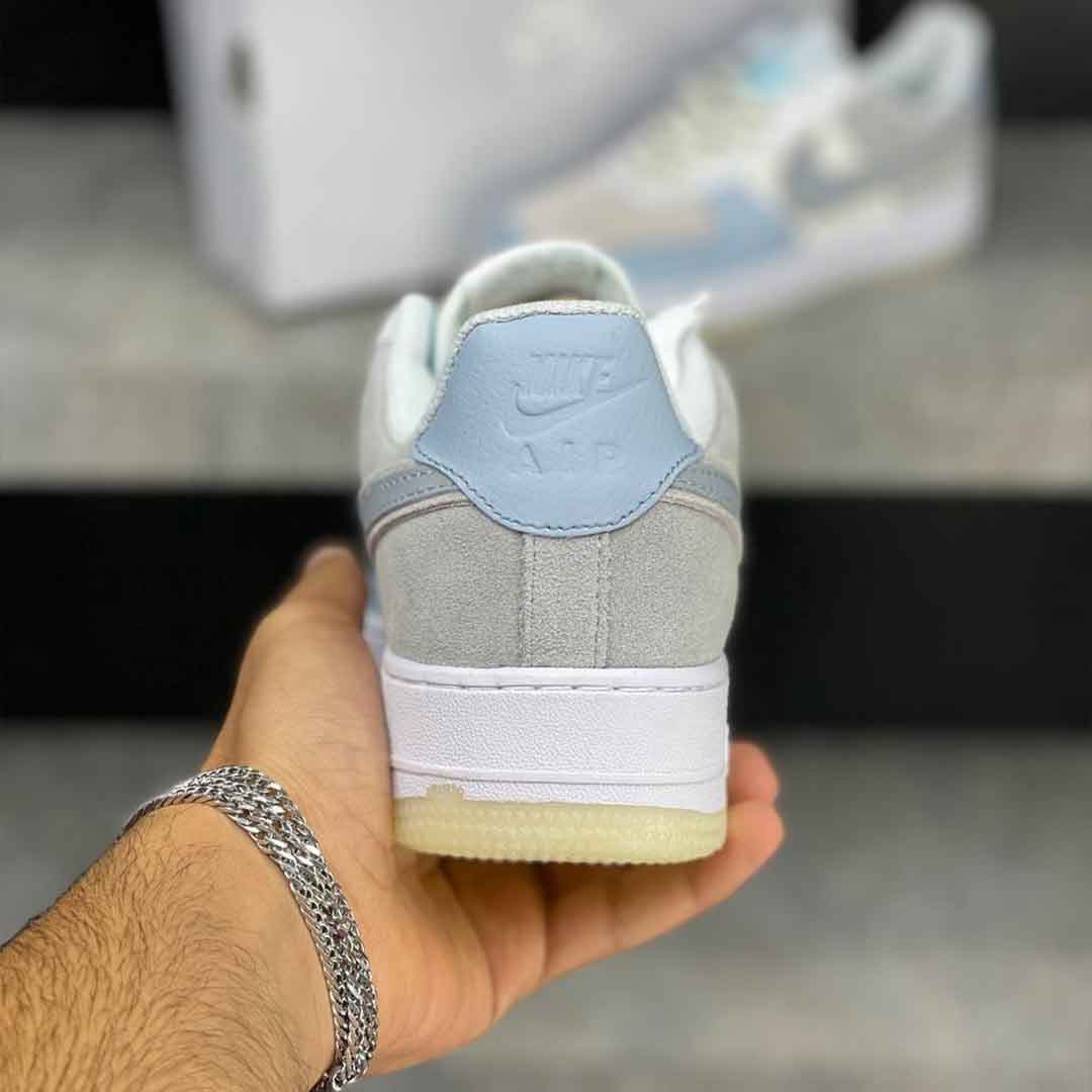 نایک ایرفورس لایت اسموک بلو Nike Air Force Light Smoke Blue — تصویر ۴