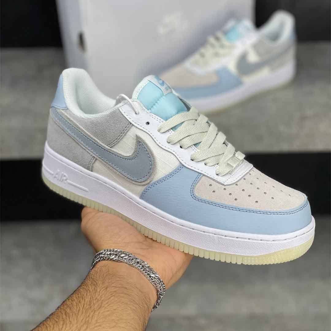 نایک ایرفورس لایت اسموک بلو Nike Air Force Light Smoke Blue