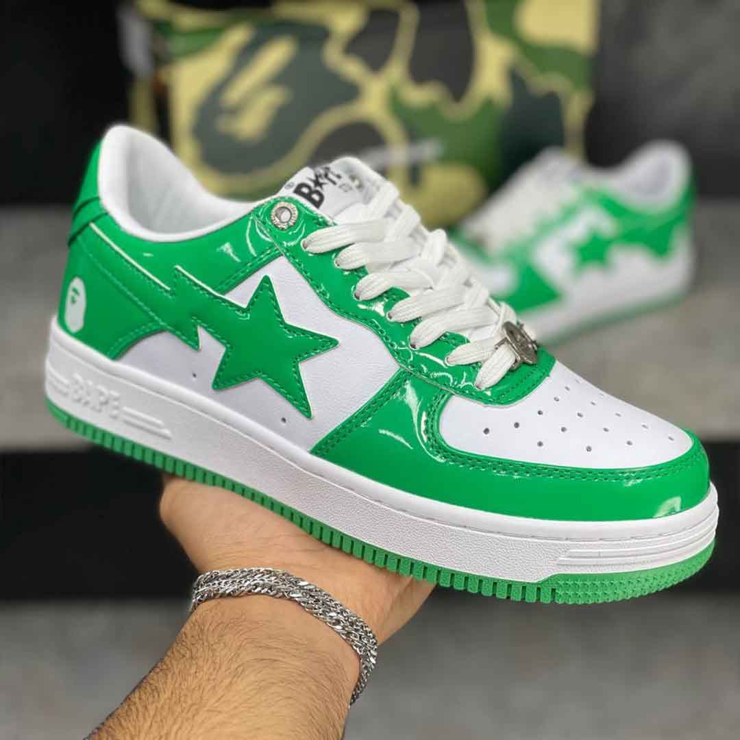 بیپ استا لو گرین Bape Sta Low Green