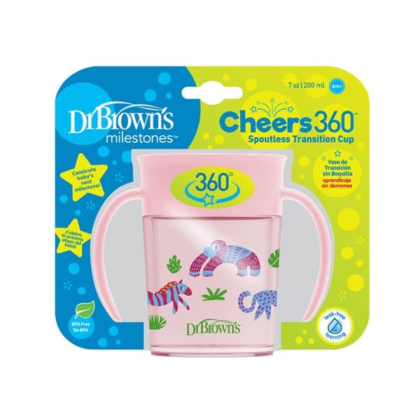 لیوان آبخوری 360 درجه 200 میل طرح جنگل دکتر براون Dr Brown’s — تصویر ۲
