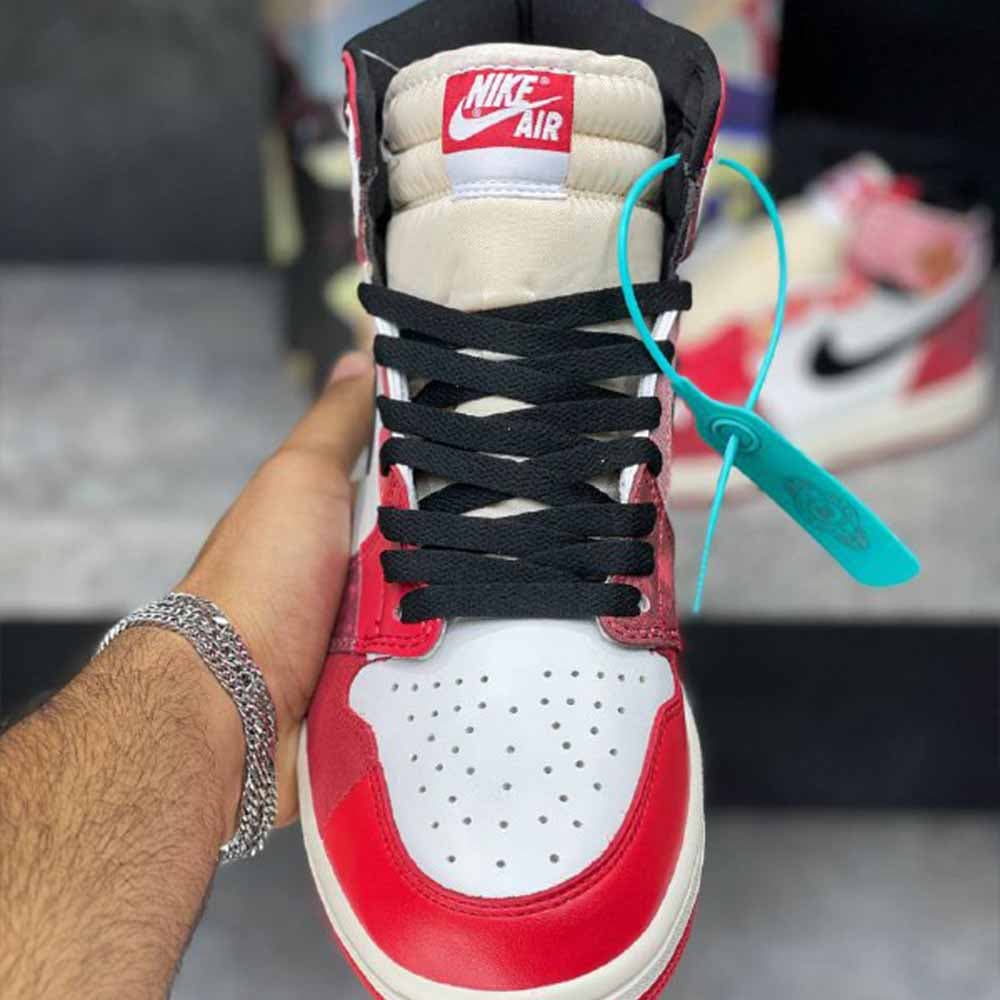 جردن 1 های اسپایدرمن (مستر کوالیتی) Jordan 1 Retro High OG Spider-Man (Master quality) — تصویر ۶