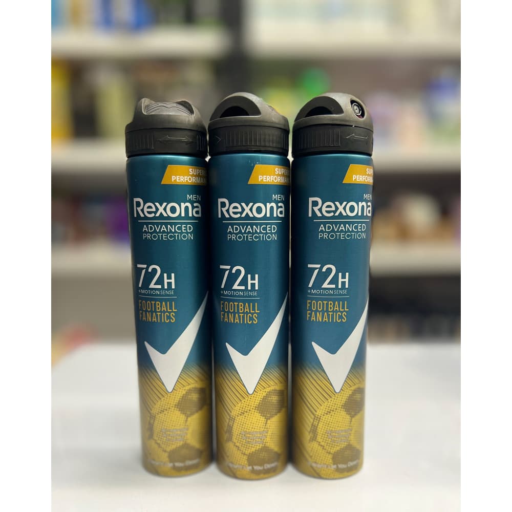 اسپری ضد تعریق مردانه فوتبال فنتستیک رکسونا FOOTBALL FANATICS REXONA1 — تصویر ۴