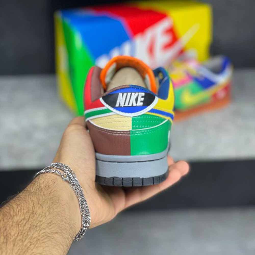 نایک دانک لو فری 99 کاستوم ماریو Nike Dunk Low Free 99 Custom — تصویر ۳