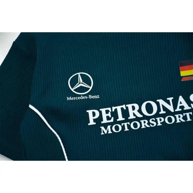 ست تیشرت و شلوار پسرانه طرح PETRONAS جنس پارچه بیسکویتی — تصویر ۲