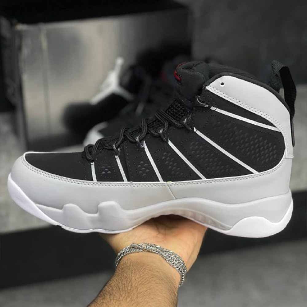 نایک ایر جردن 9 Nike air Jordan 9 Particle Grey — تصویر ۲