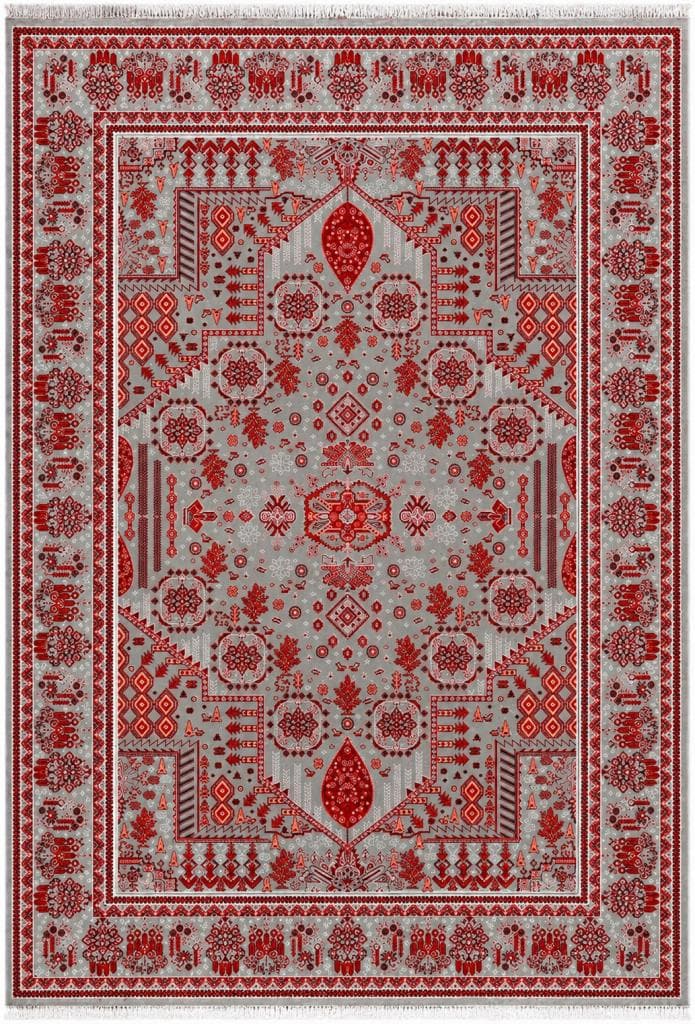 فرش تهران کلکسیون آوانگارد 1200 شانه طرح درختی DLM