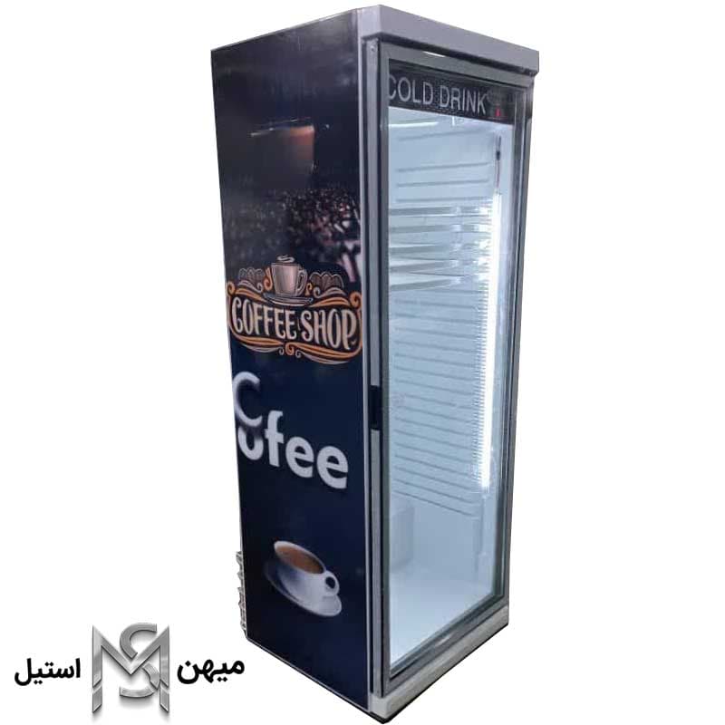 یخچال نوشیدنی ایستاده کافی شاپی عرض 70 سانتی مدل CNE_1650