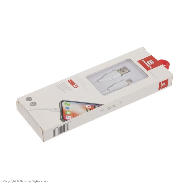 کابل تبدیل USB به microUSB بیبوشی مدل A02 طول 1 متر کدm21020 — تصویر ۳