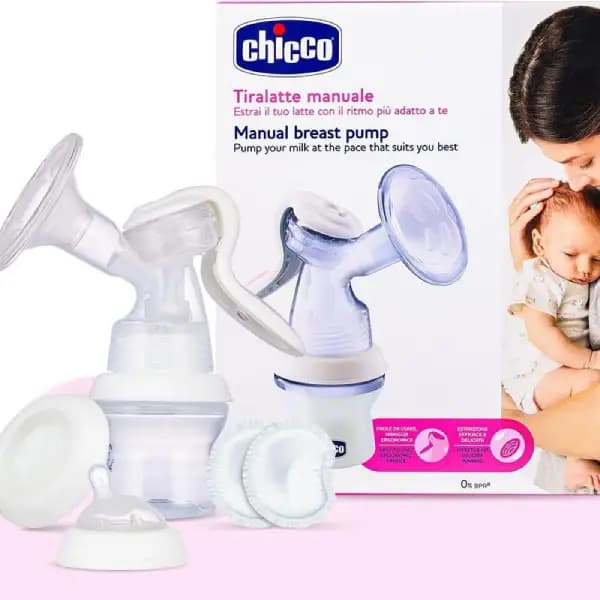 شیردوش دستی پمپی چیکو مدل نچرال Chicco