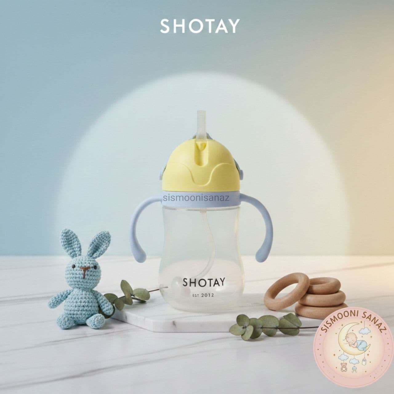 لیوان آبمیوه خوری کودک نی دار شوتای shotay — تصویر ۴